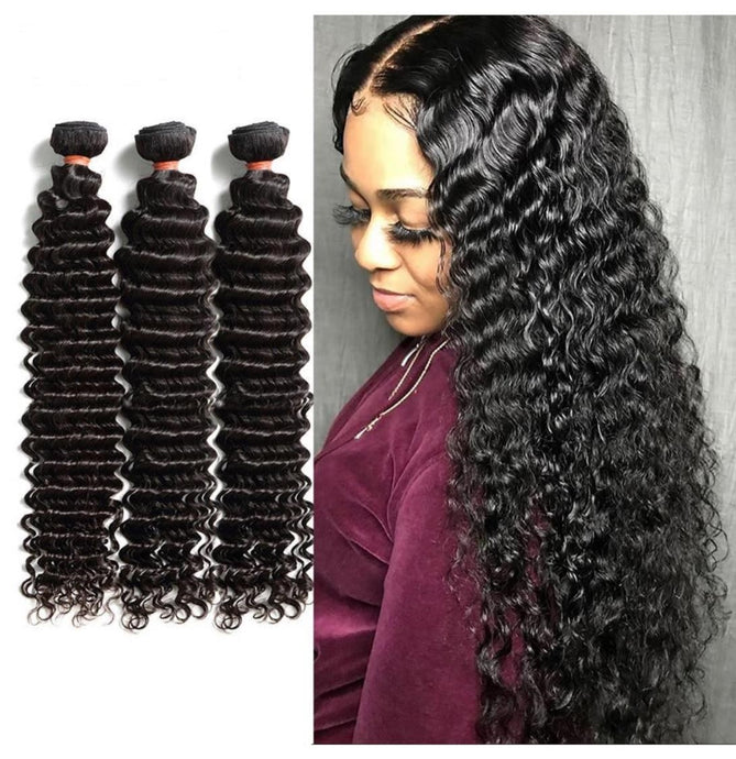 Human Hair Curly Water Wave