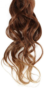 Deep Wave Brown Synthetic Hair