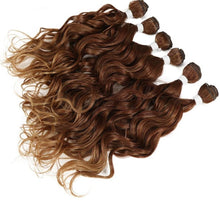 Load image into Gallery viewer, Deep Wave Brown Synthetic Hair