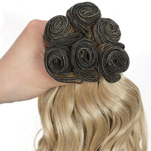 Deep Wave Brown Synthetic Hair