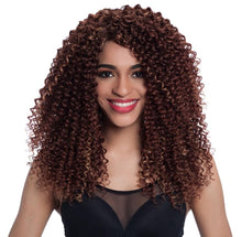 Load image into Gallery viewer, Curly Hair Middle Part Lace Front