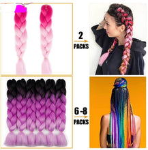 Load image into Gallery viewer, Jumbo False Braid Hair Extensions