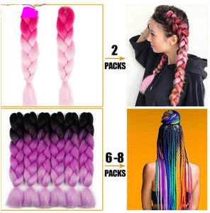 Jumbo False Braid Hair Extensions