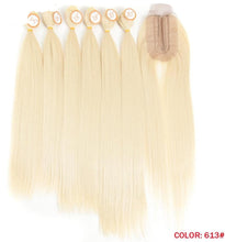 Load image into Gallery viewer, Yaki Straight Hair Bundles