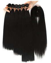 Load image into Gallery viewer, Yaki Straight Hair Bundles