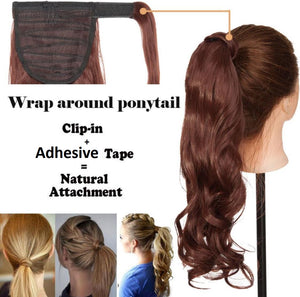 Clip In Synthetic Ponytail Hair with Hair Pins