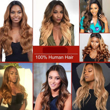 Load image into Gallery viewer, Ombre Peruvian Loose Wave Remy Hair with Closure
