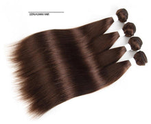 Load image into Gallery viewer, Brazilian Remy Human Hair Extension Bundles