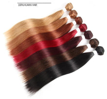 Load image into Gallery viewer, Brazilian Remy Human Hair Extension Bundles