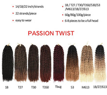 Load image into Gallery viewer, Crochet Bohemian Braid Passion Twist