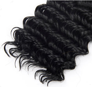 Synthetic Deep Wave Hair Extensions