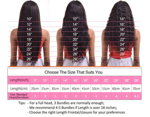 Straight Brown Human Hair Closure