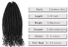 Load image into Gallery viewer, Locs Crochet Hair Natural Soft