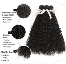 Load image into Gallery viewer, Brazilian Remy Kinky Curly Hair