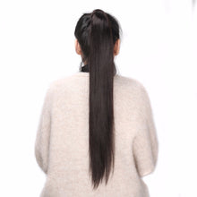 Load image into Gallery viewer, Human Hair Ponytail Brazilian Straight Remy