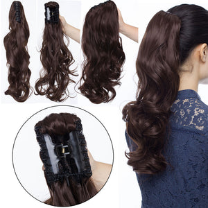 Clip In Ponytail Hair Extension Synthetic