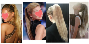 Clip In Ponytail Hair Extension Synthetic