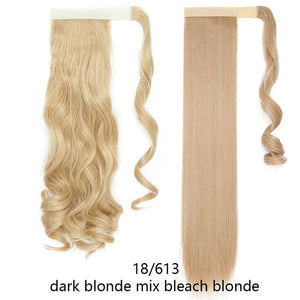 Clip In Synthetic Ponytail Hair with Hair Pins