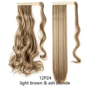 Clip In Synthetic Ponytail Hair with Hair Pins