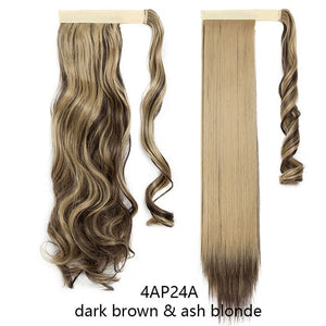 Clip In Synthetic Ponytail Hair with Hair Pins