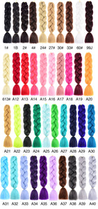 Jumbo False Braid Hair Extensions