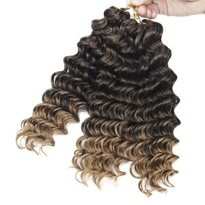 Synthetic Deep Wave Hair Extensions