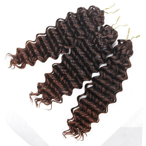 Synthetic Deep Wave Hair Extensions