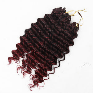 Synthetic Deep Wave Hair Extensions