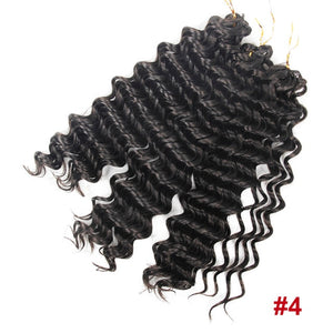 Synthetic Deep Wave Hair Extensions