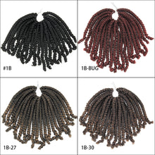 Load image into Gallery viewer, Black Red Synthetic Hair Braiding