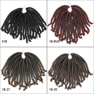 Black Red Synthetic Hair Braiding