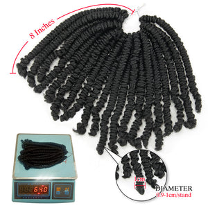 Black Red Synthetic Hair Braiding