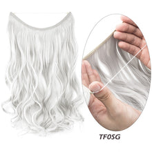 Load image into Gallery viewer, No Clip 22&quot; Halo Natural Wavy Synthetic