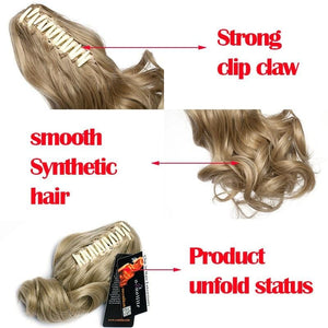 Short Wavy Ponytail Hair Extensions