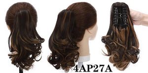 Short Wavy Ponytail Hair Extensions