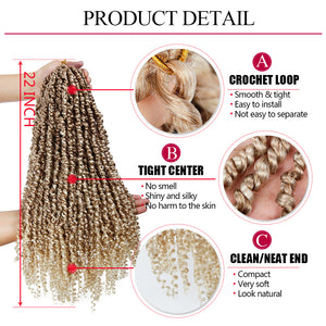 Passion Twist Pre-Looped 22 Inch Crochet Braided Hair