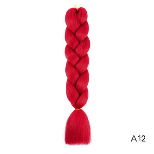 Jumbo False Braid Hair Extensions