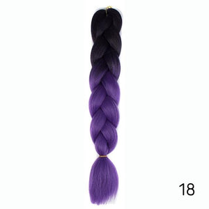 Jumbo False Braid Hair Extensions