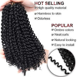 Synthetic Jerry Curl Bundles Weave