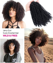 Load image into Gallery viewer, Synthetic Jerry Curl Bundles Weave