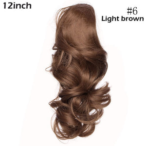 Clip In Ponytail Hair Extension Synthetic