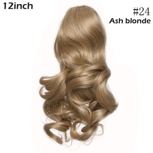 Clip In Ponytail Hair Extension Synthetic