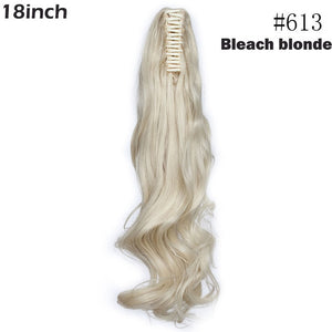 Clip In Ponytail Hair Extension Synthetic