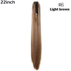 Clip In Ponytail Hair Extension Synthetic