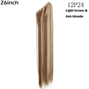 Clip In Ponytail Hair Extension Synthetic