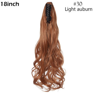 Clip In Ponytail Hair Extension Synthetic