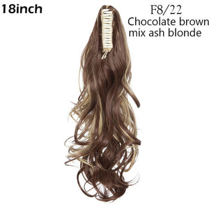 Clip In Ponytail Hair Extension Synthetic