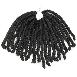 Black Red Synthetic Hair Braiding