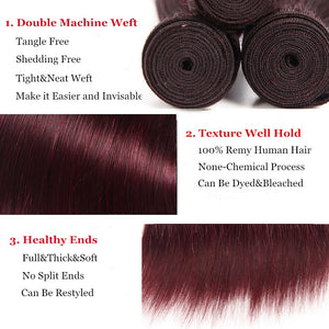 Brazilian Remy Human Hair Extension Bundles