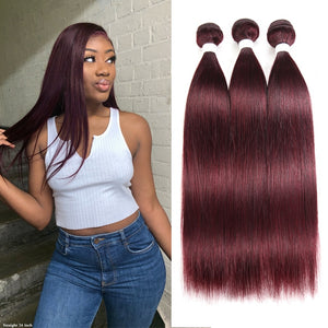 Brazilian Straight Human Hair Weave Bundles